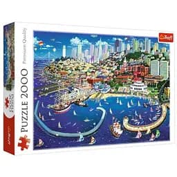 Пазл Trefl Затока Сан-Франциско США 2000 ел. (27107)