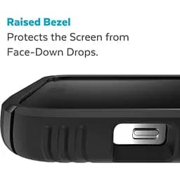 Оригінальний протиударний чохол Speck Presidio2 Grip для Iphone 15 Pro (6.1") Black 150477-3205 - мініатюра 6