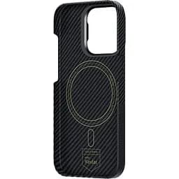 Чохол Benks Montage ArmorAir Kevlar Case 600D/1500D MagSafe для Apple iPhone 15 Pro Black [135183] - мініатюра 2