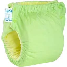 Подгузник трикотажный Эко Пупс Easy Size Premium 3 (5-9 кг), с вкладышем Abso Maxi, зеленый, 1 шт.