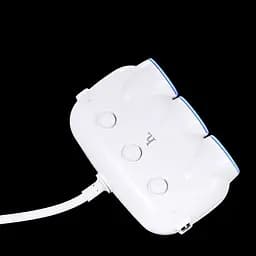 Автомобільне зарядне трійник - розгалужувач HOCO C1 3-в-1 - 3*Sockets + 2*USB - мініатюра 2