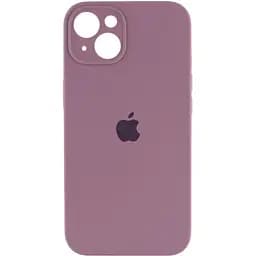 Чехол Silicone Case Full Camera Protective AA для iPhone 13 6.1" Лиловый / Lilac Pride