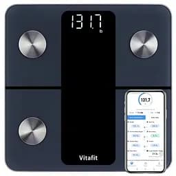 Ваги Vitafit Smart для ванної для ваги тіла, висока точність, зневоднені ваги Professional Factory З 2001 року, App Sync 13