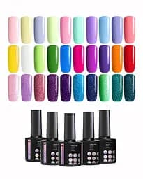 Набір гель-лаків для нігтів Reglance Juicy set (30 штук) 7.5 мл