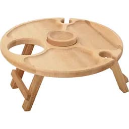 Столик Lis Kraїna деревянный винный 35 х 35 х 17 см (СБ-2)