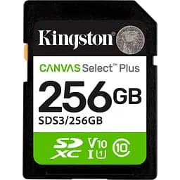 Карта пам'яті 256GB SDXC Canvas Select Plus Gen3 1 50MB/s C10 UHS-I U1 V10 SDS3/256GB