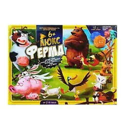 Гра настільна БІЛ "Ферма ЛЮКС" УКР. Danko Toys 40х5х30 см det0005981