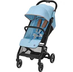 Прогулочная коляска Cybex Beezy Beach Blue с бампером голубая (523000201)