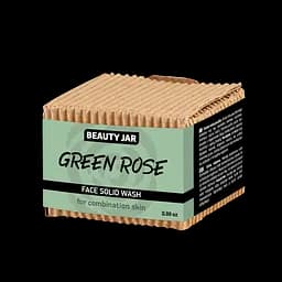 Тверде мило для обличчя Зелена Троянда Beauty Jar 25 г