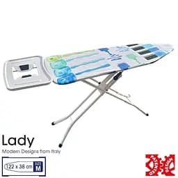 Дошка для прасування Casa Si Lady 122x38 White/Blue Laquer (CS93574R267) - мініатюра 1