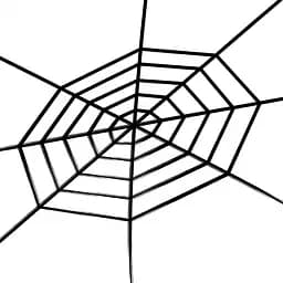 Павутина Yes! Fun Halloween велюр 2.5 м чорна (973632)