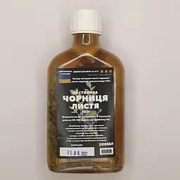 Настойка на листьях черники 200 мл