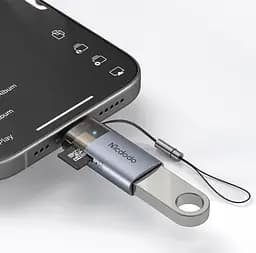 Адаптер Mcdodo USB-C to USB-A 3.0 Transfer Adapter Чорний - мініатюра 3