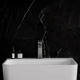 Змішувач для умивальника Omnires Parma nickel (PM7410IN) - мініатюра 2