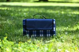 Плед Ardesto Picnic 130х170 см 100% поліестер клітинка синій pbe0050456 - мініатюра 7