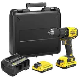 Дрель-шуруповерт Stanley FatMax безщеточная двухскоростная в чемодане (SFMCD710D2K)