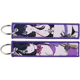 Брелок тканинний Геншин Сьогун Райден Genshin Impact Raiden Shogun 10 см