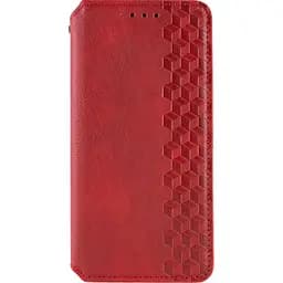 Чохол-книжка GETMAN Cubic Cover Case для Google Pixel 7a Red [95308]