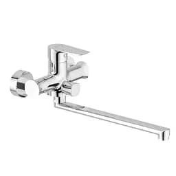 Смеситель для ванны хром 35 мм Imprese Vaclav f03206401AB Хром