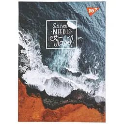 Блокнот Yes Need for travel А6, 64 аркуші, в клітинку (152086)