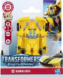 Трансформер Transformers Earth Spark 1-Step Smash Changers Bumblebee Action Figure (G0742_G0996)  - мініатюра 4