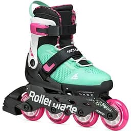 Ролики дитячі Rollerblade Microblade XT 33-36,5 Чорний-Блакитний