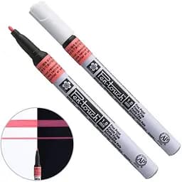 Маркер Pen-Touch Червоний флуоресцентний тонкий (FINE) 1 мм Sakura