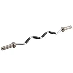 Гриф олимпийский W-образный York Fitness с резиновыми рукоятками 135 см (50 мм)