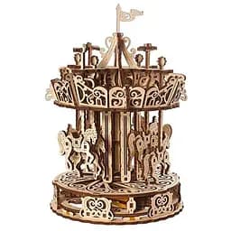 Механічний 3D Пазл Ukrainian Gears Карусель, 305 елементів (70129)