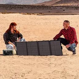 Портативна складана сонячна панель Litheli 200W - мініатюра 2