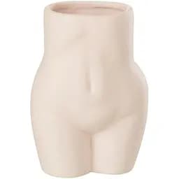 Кашпо J-Line у формі фігури тіла рожевого кольору (40091)