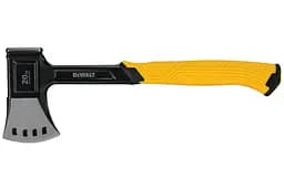 Топор туристический DeWalt цельнометаллический 570 г с чехлом (DWHT51387-0)