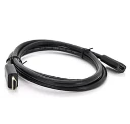 Подовжувач HDMI (тато) - HDMI (мама) Merlion HF05 0,5 м, v2.0, OD-7,0 мм