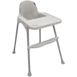 Стул 2 в 1 для кормления ребенка VELANO Basic, white