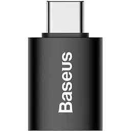 Переходник Baseus Ingenuity Series Mini OTG Adaptor USB-C to USB-A Black (ZJJQ000001) [78667]