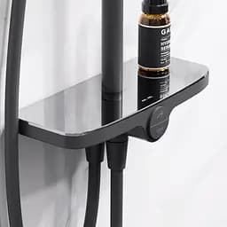 Душова система Am.Pm ShowerSpot без змішувача Like black F0780222, Чорний матовий - мініатюра 4