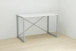 Письмовий стіл Ferrum-decor Серії Конект 75x120x60 сірий ДСП Біле 16мм (FRD-104213) - мініатюра 5