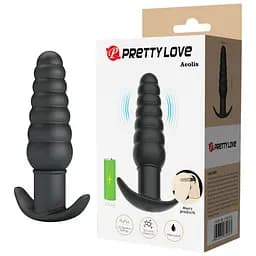 Анальная пробка с вибрацией Pretty Love Aeolis Vibrating Anal Plug PRETTY LOVE BI-040201 103454
