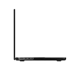 Чохол-накладка для MacBook Pro 14 M5-M1/M5 Pro-M2 Pro/M5 Max-M2 Max, чорний, Crystal, полікарбонат (PC), захисний, прозорий, захист від подряпин і пошкоджень, вентиляція, доступ до портів, протиковзкі ніжки, для макбука, ArmorStandart (ARM79447) - мініатюра 7