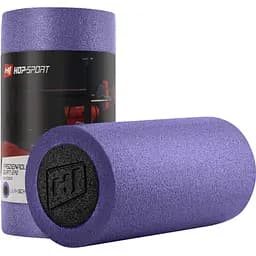 Массажный ролик Hop-Sport HS-E030YG валик роллер EPE 30 см фиолетовый