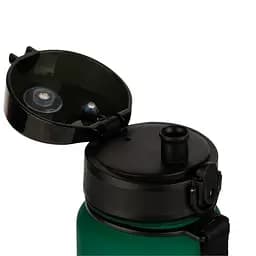 Пляшка для води UZSPACE 3038Dark-Green 1000 мл, темно-зелена - мініатюра 3