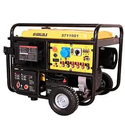 Генератор бензиновий газ/бензин Sigma 11/12 кВт двоциліндровий. з виведенням під АВР SIGMA (5711981)