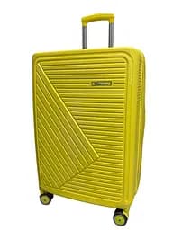 Валіза середня Milano bag 050 поліпропілен M Жовтий - мініатюра 6