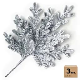 Гілки хвойні штучні Hvoya Traditional засніжені 60 см 3 шт.