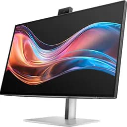 Монітор TFT 27" HP S7 Pro 727pm, IPS Black, 4K UHD, HDMI, DP, USB-C, RJ-45, cam, HAS, Pivot, чорно-сріблясти (8K135AA) - мініатюра 3