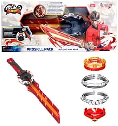 Дзиґа Auldey VI Proskill Pack Палаючий Бойовий Ведмідь Blazing War Bear Infinity Nado det0018436 - мініатюра 10