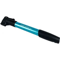 Насос ручний для велосипеда Good Bike Dual Alu в алюмінієвому корпусі AV, FV, DV синій (92518B-IS)