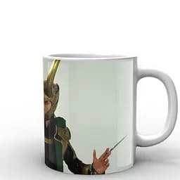 Кухоль GeekLand Локі Loki Локі метальник кленів LK.02.016 330 мл білий