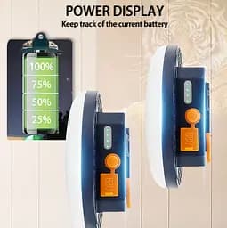 Лампа павер-банк 9900 mAh LED 30W Tent Light (MOS-14) - мініатюра 5