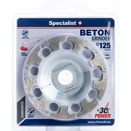 Диск алмазний шліфувальний Specialist+ Beton 125 мм (37-001)